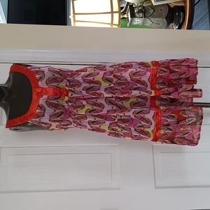 Vintage Sleeveless Aryeh Sundress or Tunic Top Size Small